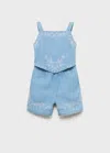 Mango Combinaison Bleu Moyen - Enfants - 13-14 Ans -  Kids