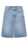 Mango Denim Midi Skirt