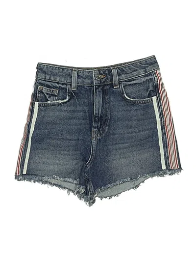 Pre-owned Mango Denim Shorts In Blue