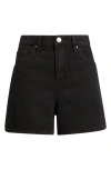 Mango Denim Shorts In Brown
