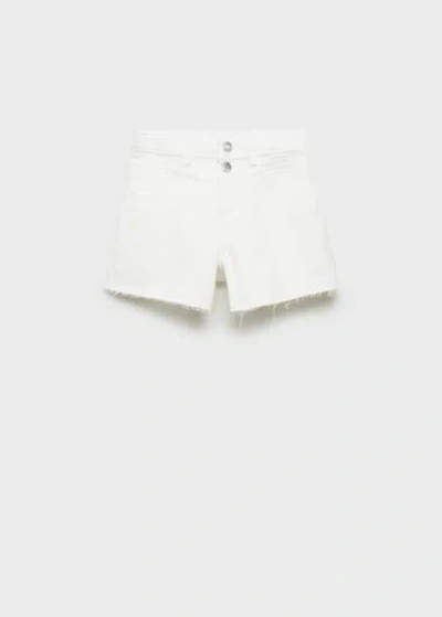 Mango Kids' Shorts White