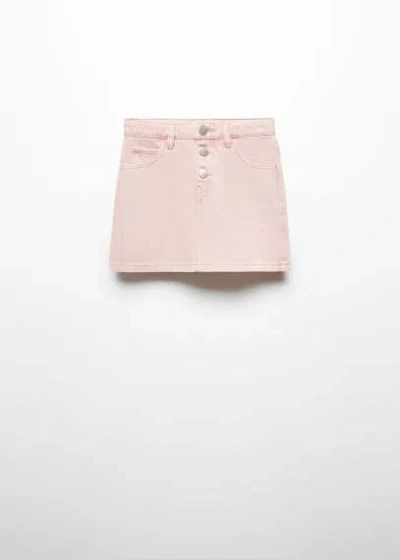 Mango Kids' Jupe In Rose