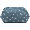 Mango Denim Toiletry Bag In Blue