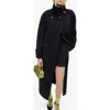 Mango Women's Double-breasted Wool Coat In Dark Navy