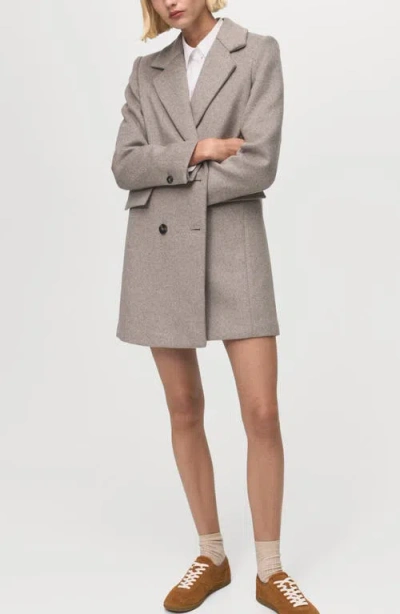 MANGO MANGO DOUBLE BREASTED COAT