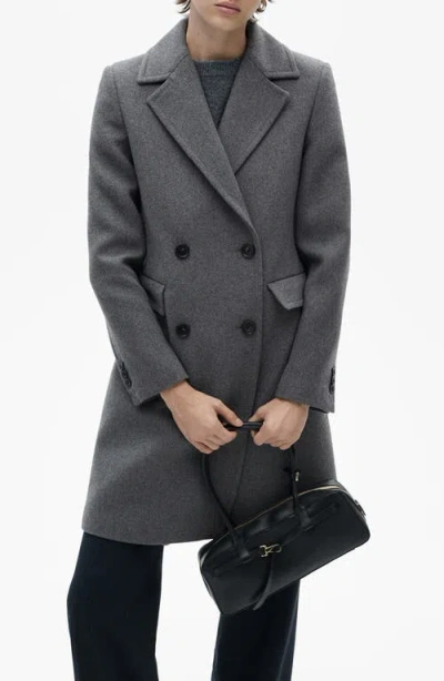 MANGO MANGO DOUBLE BREASTED COAT