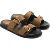 Mango Double-buckle Slide Sandal