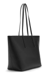 Mango Double Handle Shopper Tote In Black