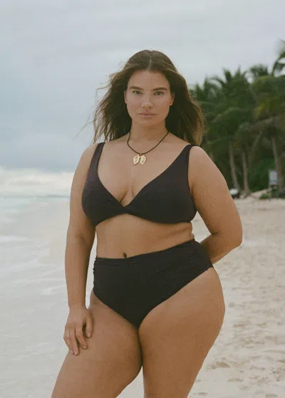 Mango Haut Bikini Chocolat - Femme - 2xl -