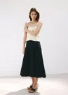 Mango Draped Tank Top In Neutral