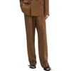 Mango Drawstring Straight Leg Pants In Multi