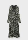 Mango Dress Black In Black
