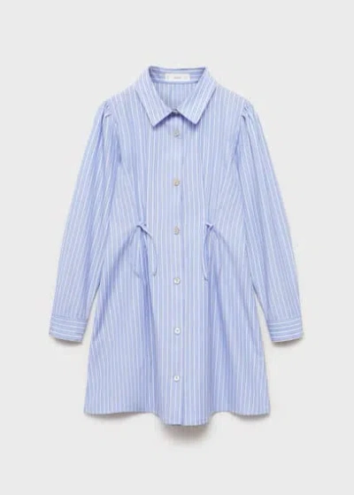 Mango Kids' Dress Blue