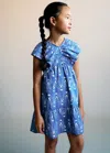 Mango Dress Blue In Blue