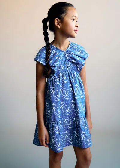 Mango Kids' Dress Blue