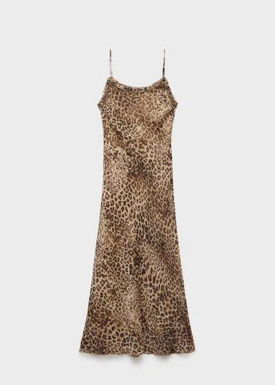 Mango Dress Ecru