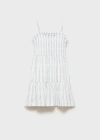 Mango Dress Off White In Off White