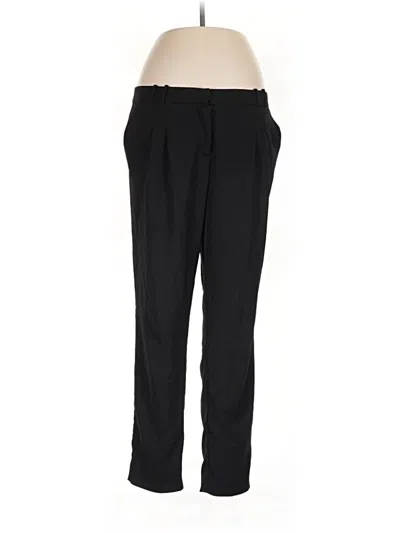 Pre-owned Mango Dress Pants In Black