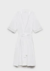 Mango Dressing Gown White In White