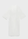 Mango Dressing Gown White In White