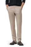 Mango Dublino Slim Fit Flat Front Stretch Stretch Chinos In Neutral