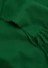 Mango Fringed Edge Scarf Green