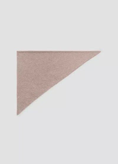 Mango Écharpe Cachemire In Beige