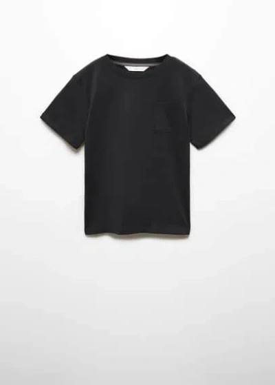 Mango Kids' T-shirt Black