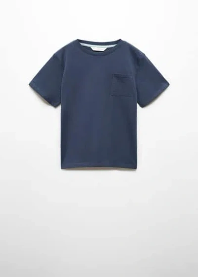 Mango Kids' T-shirt Dark Navy