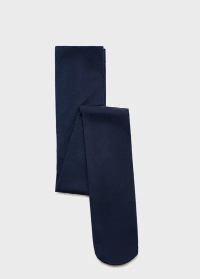 Mango Collants Basiques Bleu Marine Foncé - Enfants - 13-14 Ans -  Kids In Blue
