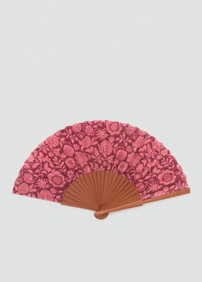 Mango Floral-print Fan