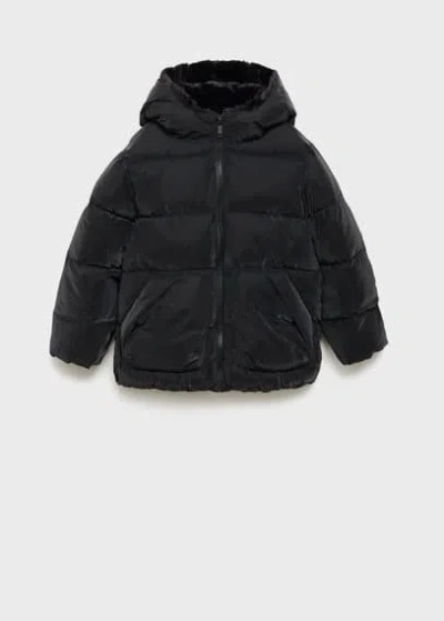 Mango Kids' Anorak Black