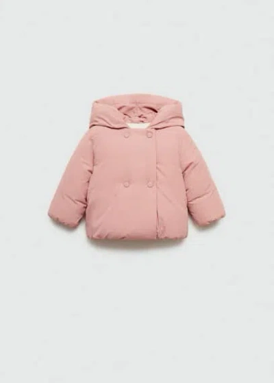 Mango Babies' Anorak In Pink