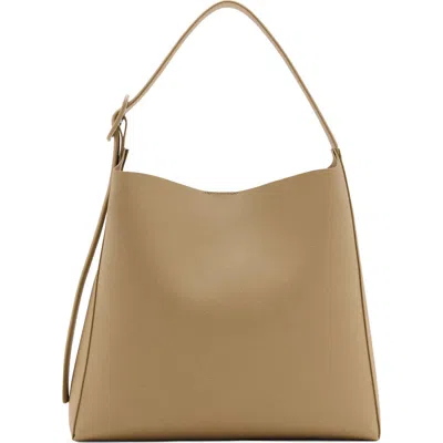 Mango Faux Leather Bucket Bag