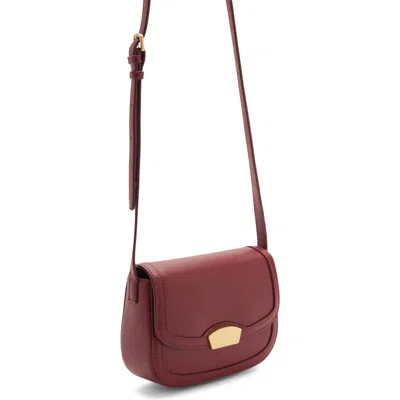 Mango Crossbody Bag With Flap Cherry