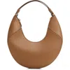Mango Women's Leather-effect Shoulder Bag In Medium Brown