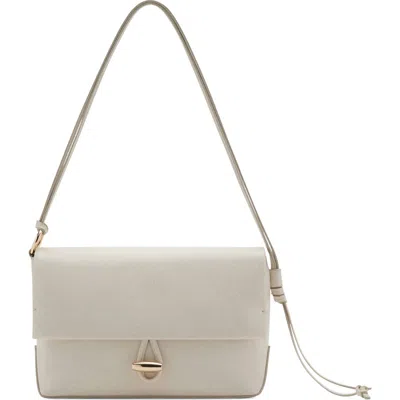 Mango Faux Leather Shoulder Bag