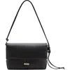 Mango Faux Leather Shoulder Bag