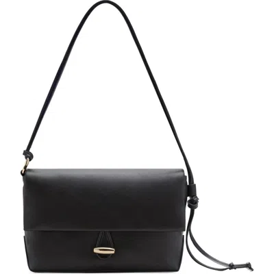 Mango Faux Leather Shoulder Bag