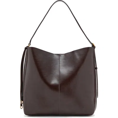 Mango Faux Leather Shoulder Bag In Brown