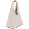 Mango Faux Leather Top Handle Bag In White
