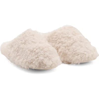 MANGO MANGO FAUX SHEARLING SLIPPER