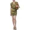 Mango Faux Wrap Minidress