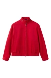 Mango Featuring Hailey Bieber Mutis Oversize Jacket In Red
