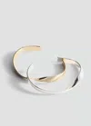Mango Fine Rigid Bangle In Gold