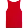 Mango Fitted Knit Tank In Red