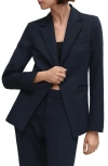 Mango Blazer Dark Navy In Dark Navy