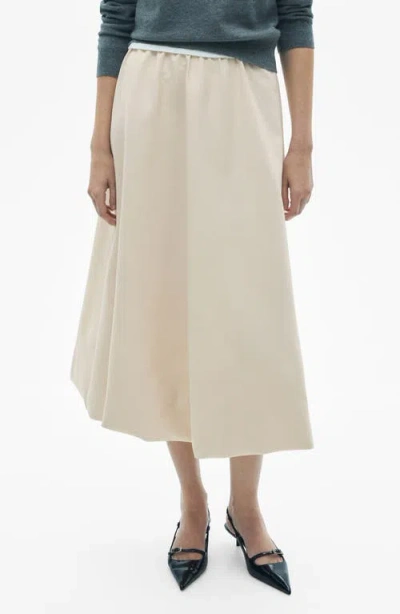 MANGO MANGO FLARE MIDI SKIRT