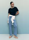 Mango Jeans Medium Blue