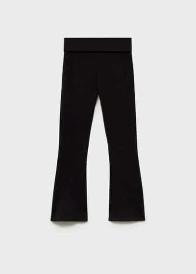 MANGO LEGGING ÉVASÉ NOIR - ENFANTS - 13-14 ANS - MANGO KIDS 
